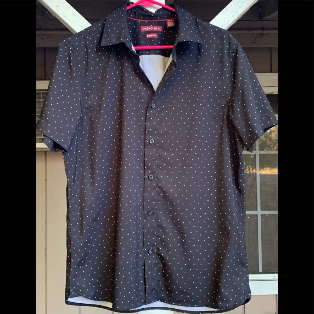 Button Down Black Shirt